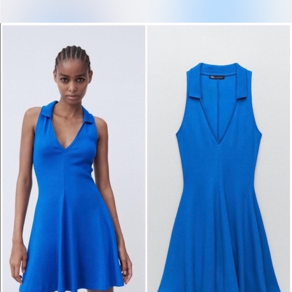 Zara Ribbed Tennis Dress